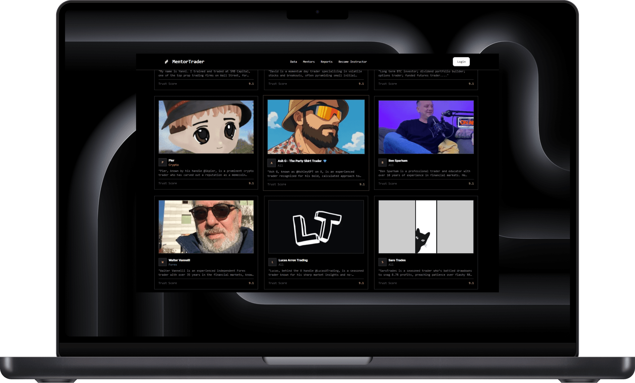 MentorTrader Platform Preview